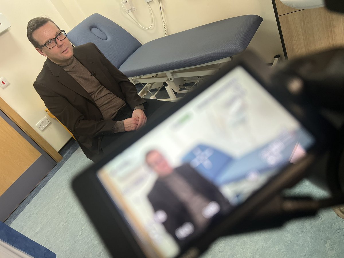 Back filming with @NorthernRTN in #Middlesbrough. Producing a group of new patient focused videos currently to support their work across the #NorthEast and #Cumbria. #NHS #Filming