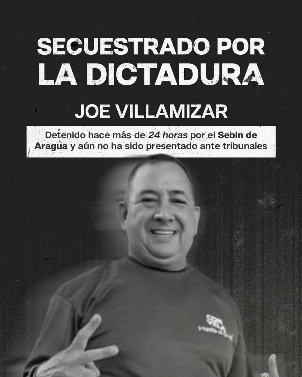 LA INJUSTICIA GIRA LA PUERTA. Nicolás Maduro sigue secuestrando inocentes. Continúa con la persecución para mantener la puerta giratoria. ¡Exigimos que se le respete el debido proceso! #LibertadParaTodos