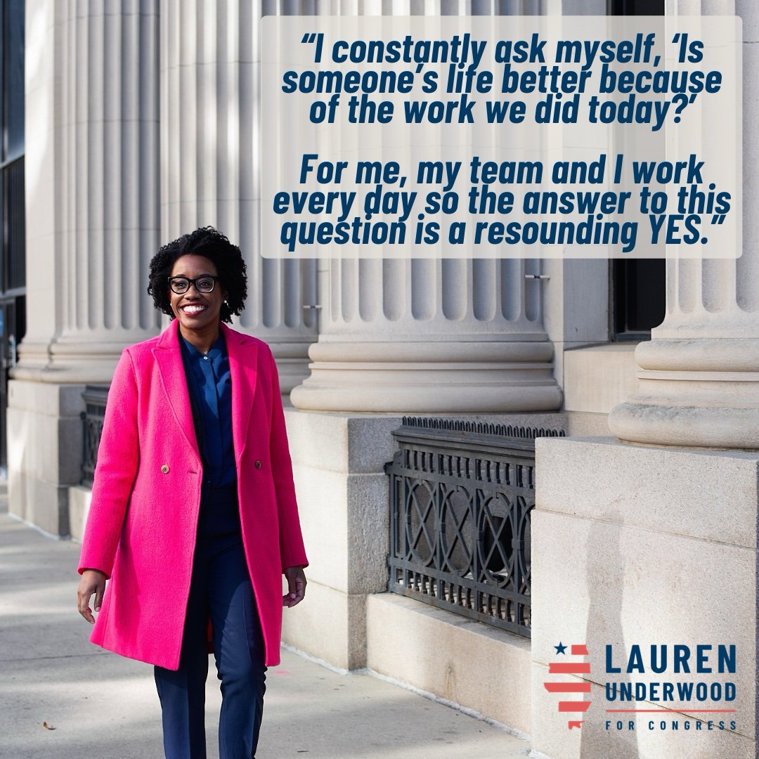 I came to Congress with one goal - to show up for the people of IL-14. And when we ask ourselves if we're achieving that goal - the answer is a resounding YES. ✅