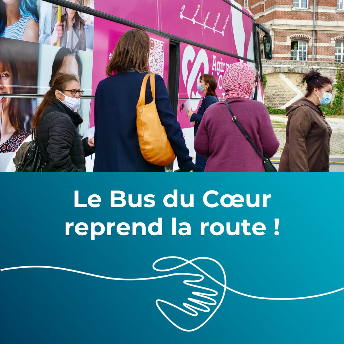 Clariane's tweet photo. 🚌❤️ La Fondation Clariane s’engage aux côtés d’Agir pour le Cœur des Femmes

Pour la 4e année consécutive, la Fondation Clariane @AimerSoigner s’associe à @ACF_WCHF en soutenant le #BusDuCœur qui débutera sa tournée par un arrêt à @villecannes ce 20 mars.

#ClarianeÀVosCôtés #AimerSoigner