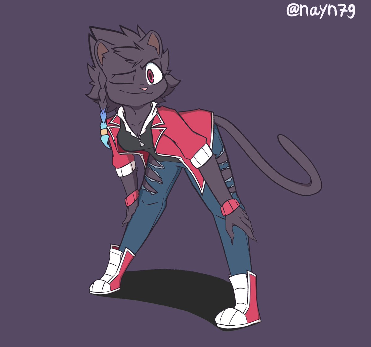 nayn79's tweet image. omg it&apos;s Clairen!!!

I fukin love Clairen!!!
#RivalsofAether #rivals2 #LoversofAether #Clairen