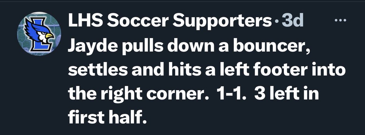 KC Fusion ‘08G Academy (@kcfusionacad08g) on Twitter photo A couple of the girls starting HOT🔥 & finding the back of the net in the opening games of the HS Season…. 💪🏼
<a href="/alexa_aylward/">Alexa Aylward</a> w/ <a href="/LThunderSoccer/">Lady Thunder Soccer</a>
&
<a href="/Jayde_marie17/">Jayde Springfield</a> w/ <a href="/LHSLadiesSoccer/">LHS Girls Soccer</a>
Great Job Ladies!! <a href="/Hoffer09/">Brian Hoffman</a> A couple of the girls starting HOT🔥 & finding the back of the net in the opening games of the HS Season…. 💪🏼
<a href="/alexa_aylward/">Alexa Aylward</a> w/ <a href="/LThunderSoccer/">Lady Thunder Soccer</a>
&
<a href="/Jayde_marie17/">Jayde Springfield</a> w/ <a href="/LHSLadiesSoccer/">LHS Girls Soccer</a>
Great Job Ladies!! <a href="/Hoffer09/">Brian Hoffman</a>