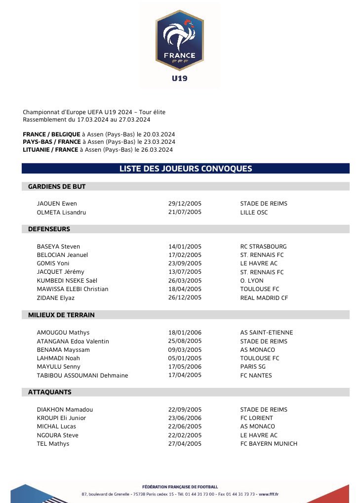 AHADI4's tweet image. عاجل ‼️ 

الاتحاد الفرنسي طلب من مدربي المنتخبات للفئات ما دون 21، عدم استدعاء اي لاعب قرر الصيام خلال شهر رمضان ورفض الإفطار، واذا تم الاستدعاء، يتم ابعاده.

- بسبب هذا القرار المجحف و التمييز الواضح، تم ابعاد الشاب محمد دياوارا لاعب ليون عن منتخب U-19 رغم استدعاءه.

والسبب؟ لان