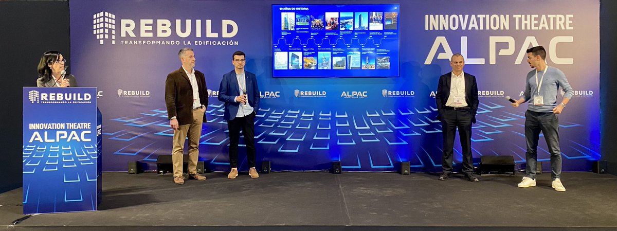 rebuildexpo's tweet photo. Terminando las sesiones en #ALPAC innovation theatre con #GrupoCasais. ¡Todo un éxito!

#REBUILD2024 https://t.co/IhuuHR2X2j