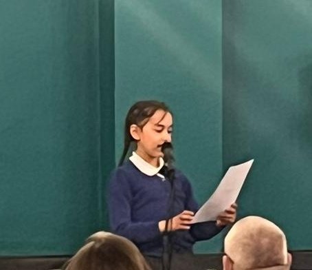 We are so proud of the children whose poems were showcased at the Stockport Poetry Festival today. Look who was there!! #poetrycommunity #poetrylovers