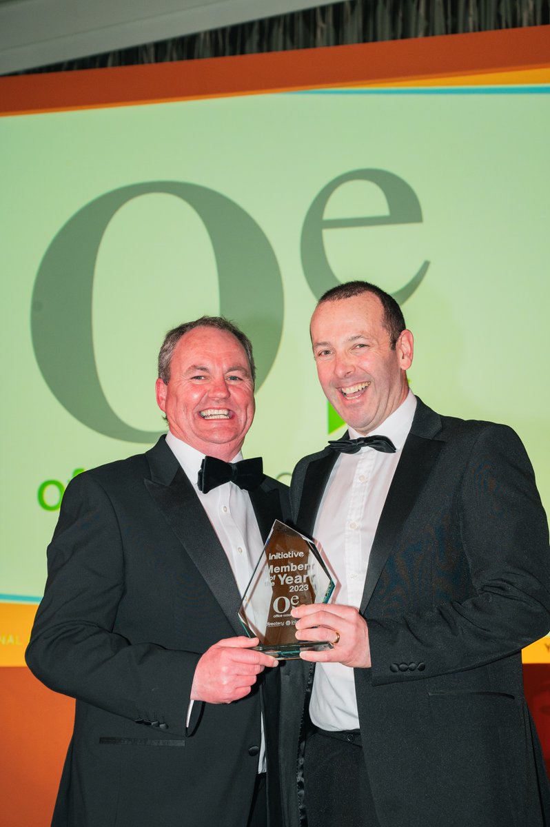 connectwithOE's tweet photo. We are over the moon to be recognised as "Integra Directory Member of the Year".  Pete Price received the award and shared his delight with the whole team.

Read what the judges had to say...

https://t.co/Q3lsMfExkC

#OfficeSupplies #Workplace
@IntegraOffice https://t.co/eTWAiFHkE9