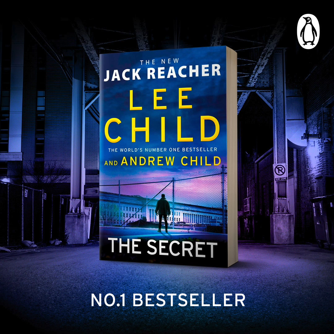 No longer a secret... #THESECRET is number 1 in the UK. Thank you to all those reading #REACHER. linktr.ee/JackReacherBoo…