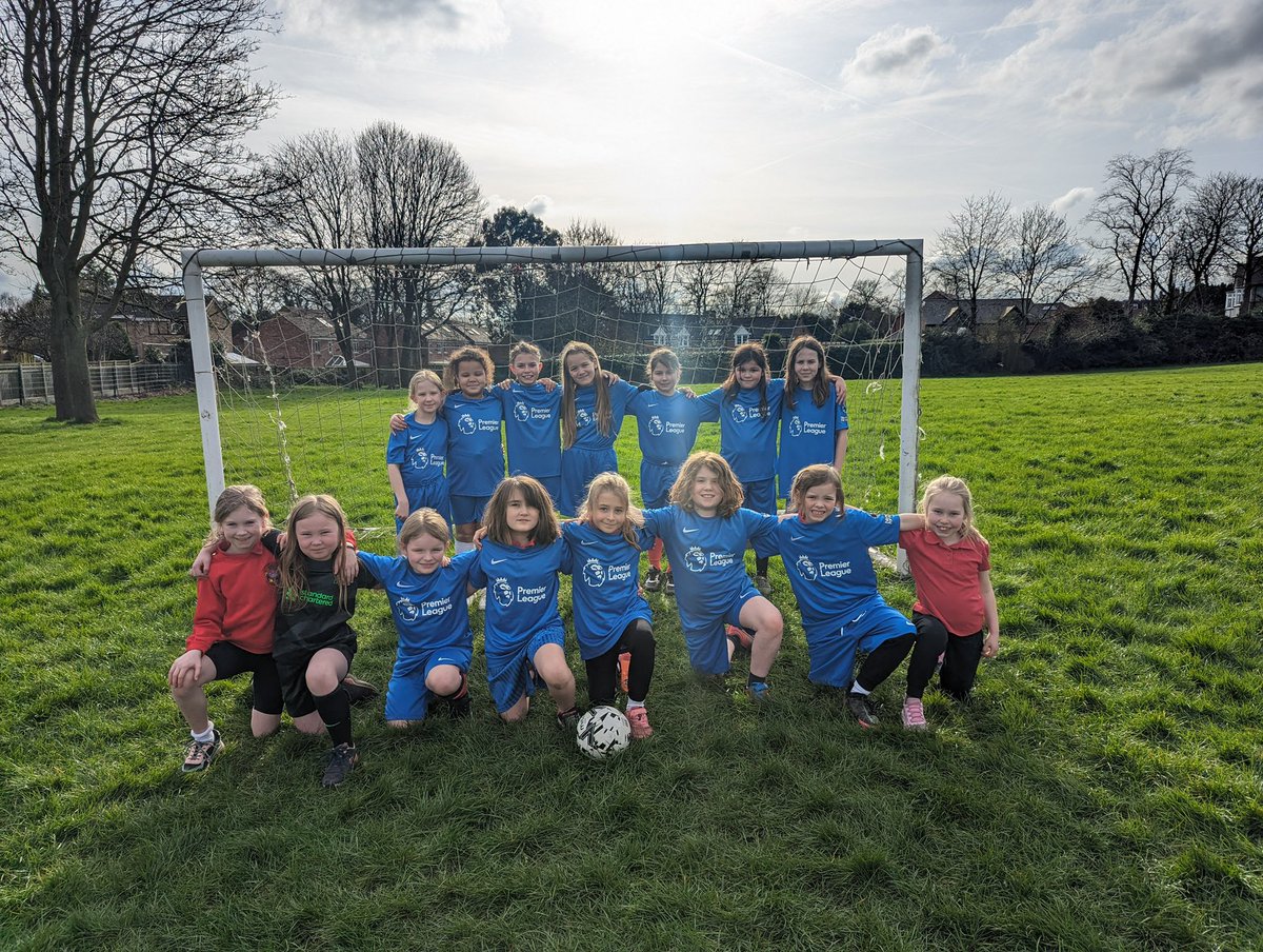 SandalCastleSch's tweet photo. Look at our new girl’s team football  kit!  ⚽️ We will be so excited to wear it when we play our first friendly match in the future! #resilience https://t.co/UJB824lLzD