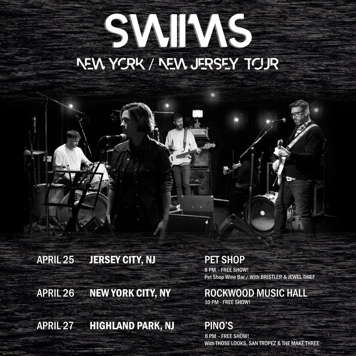 SWIIMS (@swiimsmusic1) on Twitter photo East Coast here we come! 🇺🇸🗽✨We’ll be heading over to play our very first US shows in New Jersey and Manhattan this April. And guess what? They’re free! Come hang with us and our amazing <a href="/mint400records/">Mint 400 Records</a> label mates Bristler, Jewel Thief, Those Looks, San Tropez, The Make Three! East Coast here we come! 🇺🇸🗽✨We’ll be heading over to play our very first US shows in New Jersey and Manhattan this April. And guess what? They’re free! Come hang with us and our amazing <a href="/mint400records/">Mint 400 Records</a> label mates Bristler, Jewel Thief, Those Looks, San Tropez, The Make Three!