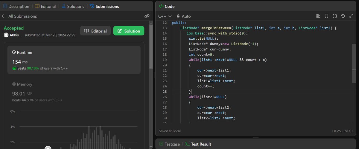 Abhihosamani4's tweet image. Day 113 and 114 of #100DaysOfCode 

✅️ Solved 2 Leetcode Pods