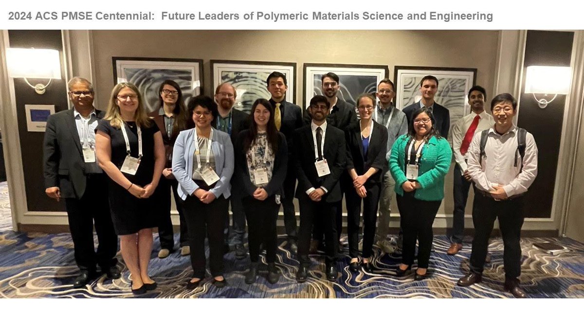 Congratulations to our group member Rahul Venkatesh and all the PMSE Emerging Future Leaders Awardees! 🌟 @acspmse #acs2024 #PMSEFutureLeaders #Innovation #Leadership