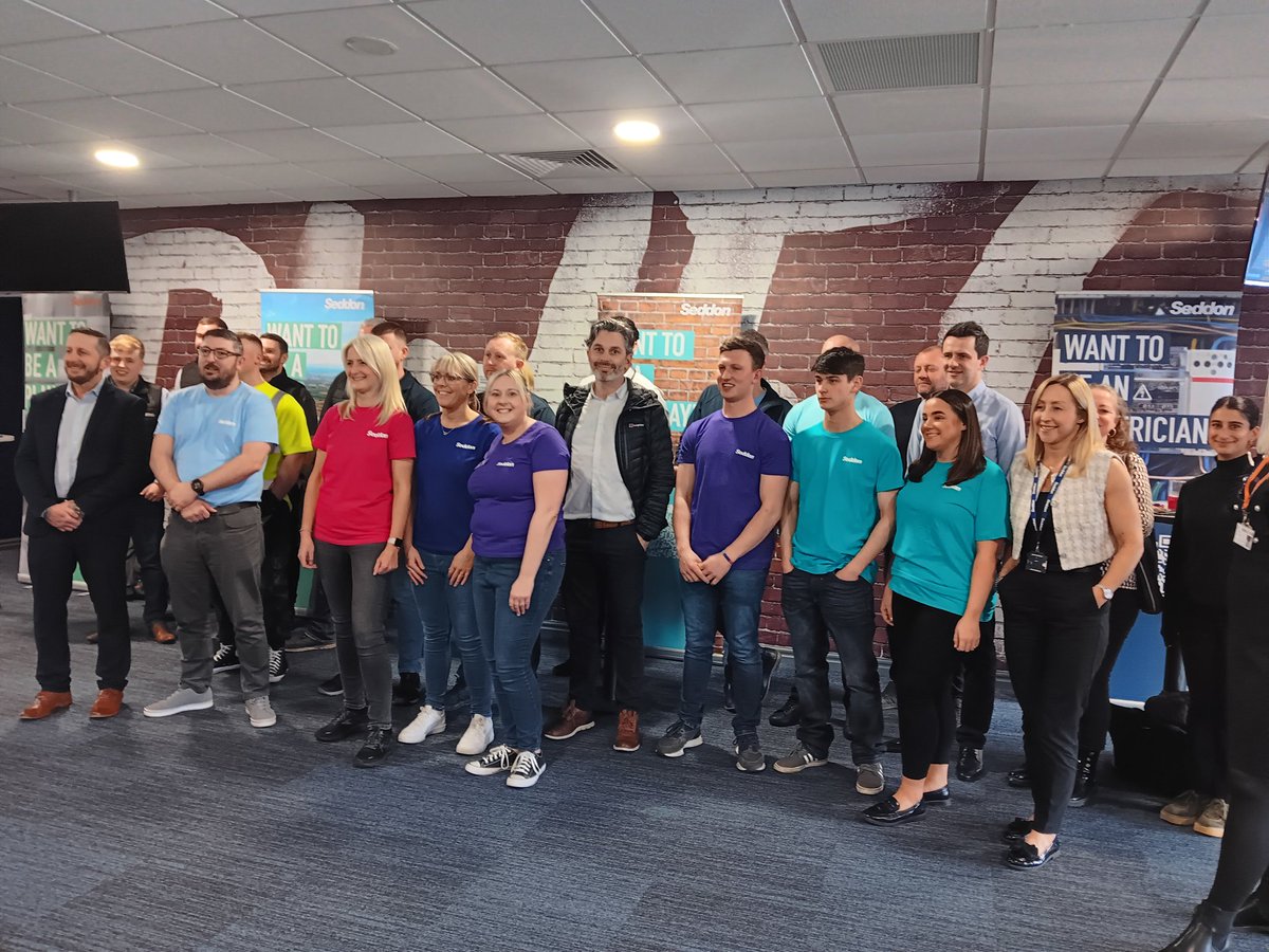 Seddon's Apprentice Recruitment event taking place today <a href="/FamilyBolton/">The Bolton Family Social Value Partnership</a> <a href="/boltoncouncil/">Bolton Council</a> <a href="/yourseddon/">Seddon</a> <a href="/salford_mayor/">SalfordMayor</a> <a href="/SalfordCouncil/">Salford City Council</a> <a href="/build_salford/">Build Salford</a>