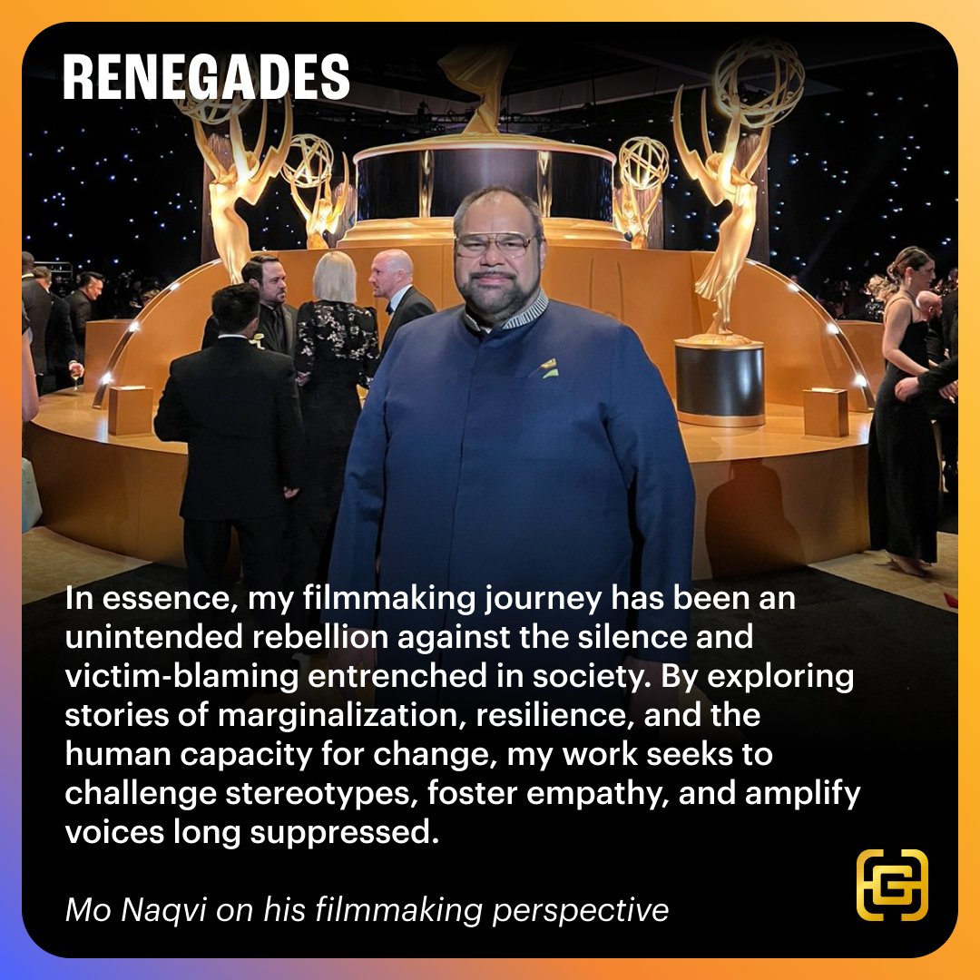 .<a href="/manaqvi/">Mohammed Ali Naqvi</a>'s films explore themes of human rights, social justice, politics, and identity in contemporary Muslim and South Asian narratives. His latest project, Turning Point: The Bomb and the Cold War is streaming on <a href="/netflix/">Netflix</a>. Read our full interview at goldhouse.substack.com!