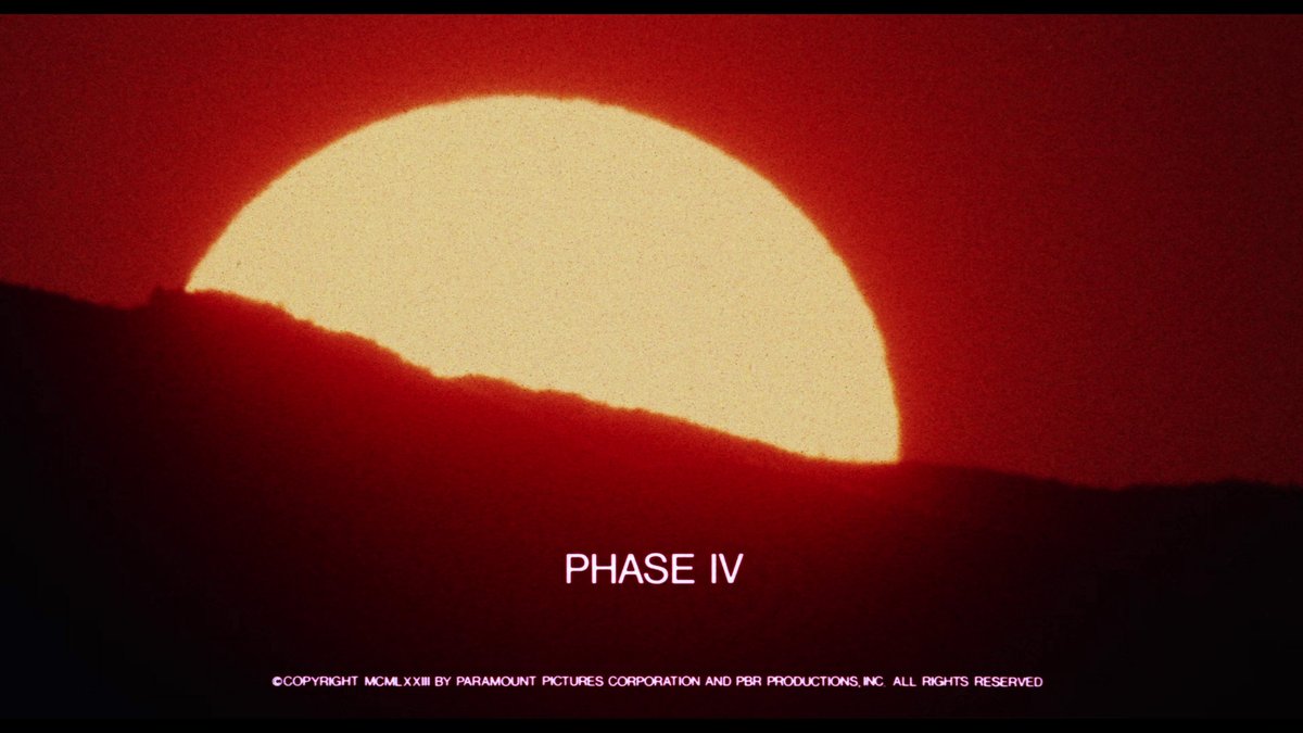 The excellent new #UHD #bluray release of Phase IV, from @VinegarSyndrome, reviewed! #scifi #ants #phaseiv #uhdreviews #4kreviews #blurayreviews #cultfilms tinyurl.com/5fcru7f2