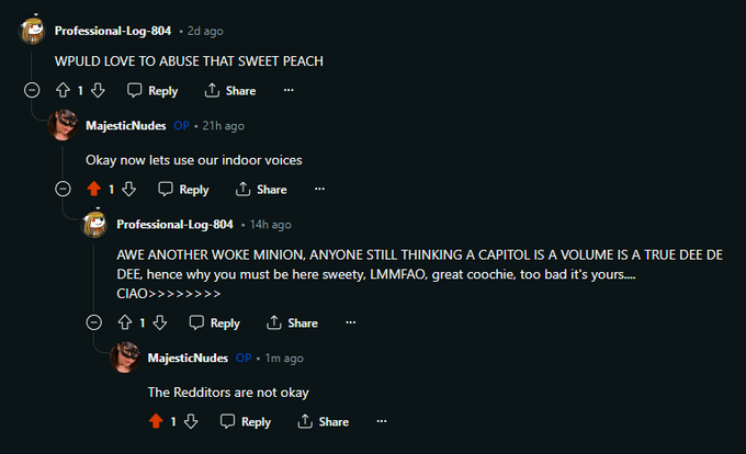 The Redditors are NOT okay https://t.co/sNG7hPj9bH