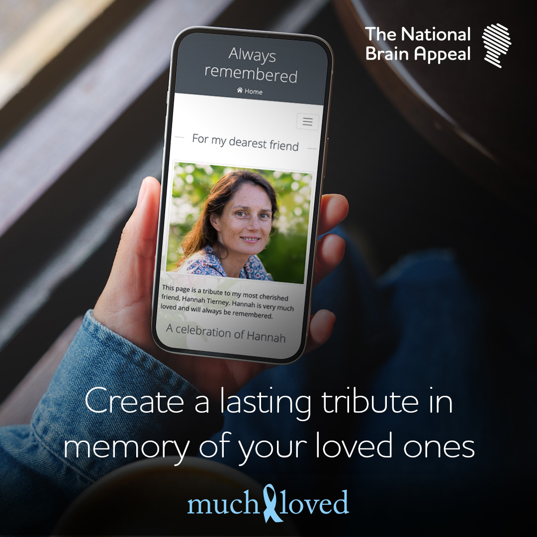 🕯️ Losing someone special is never easy, but their legacy lives on forever. Our tribute service, in partnership with MuchLoved, offers a beautiful way to remember and celebrate their life. Create a lasting tribute today nationalbrainappeal.org/get-involved/i…