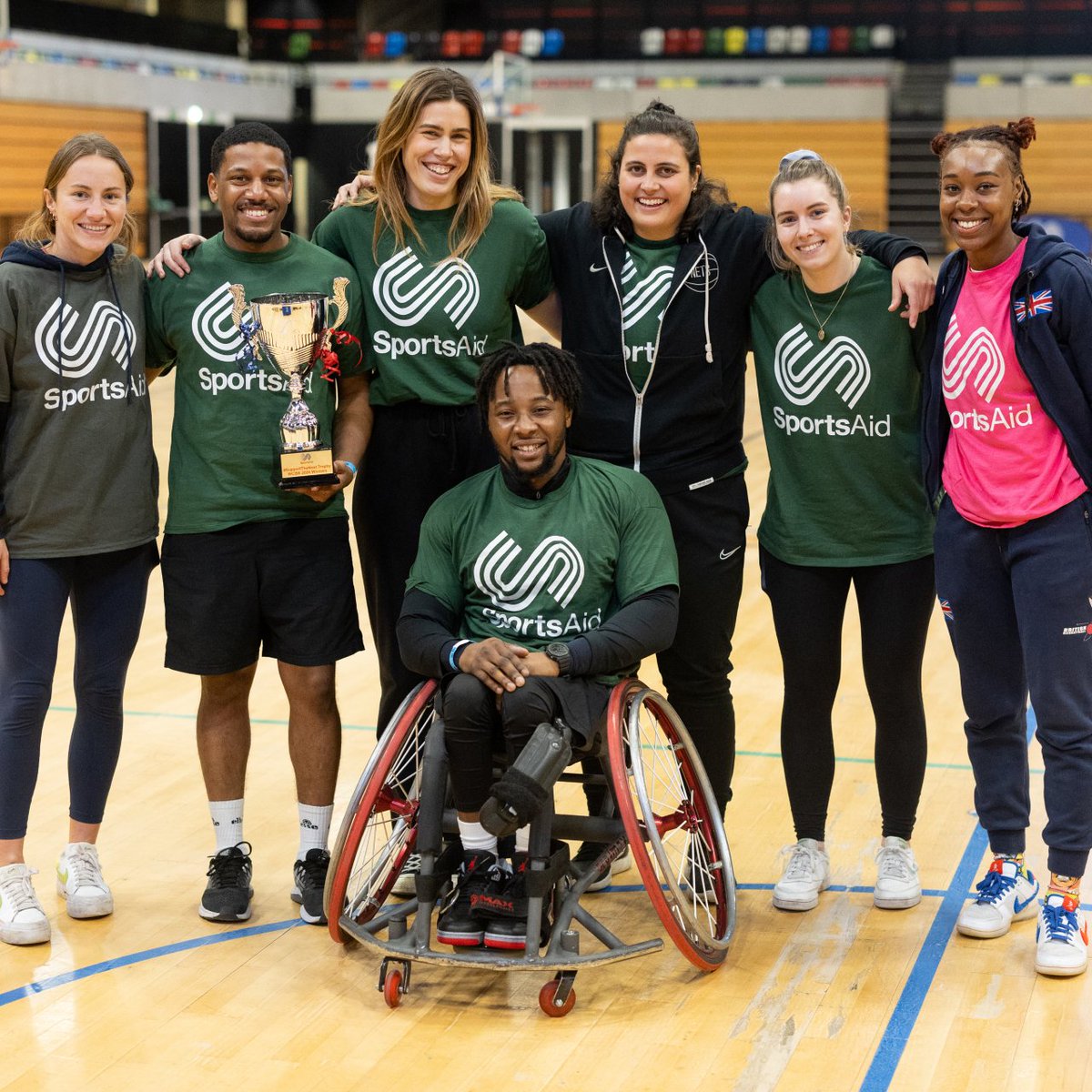 Hogarth lifted the Support The Next Trophy, SportsAid's annual wheelchair basketball competition, after a brilliant day at the Copper Box Arena last week! The 14-team tournament, which has been running since 2013, gave SportsAid partners and supporters the chance to experience