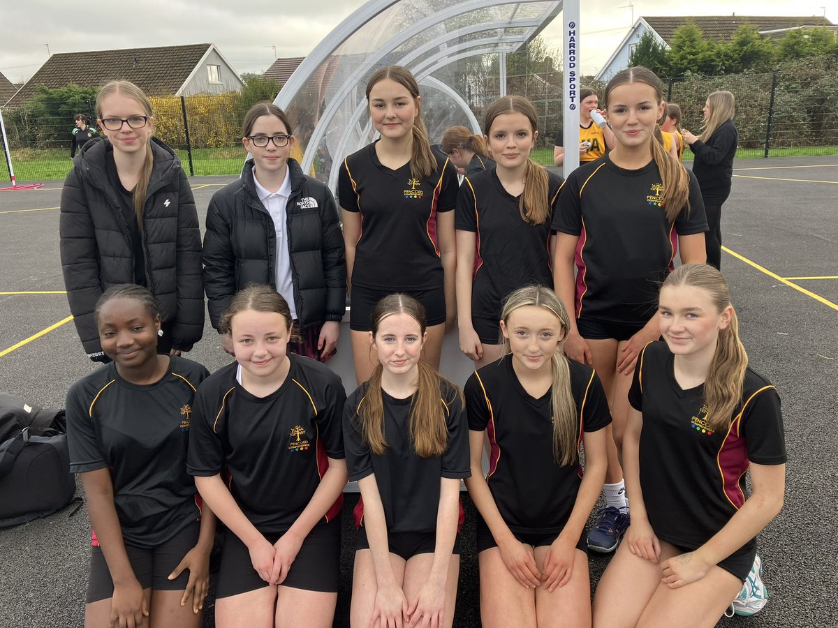 PencoedPE's tweet photo. Fantastic result for our yr9 netball squad who are champions in the Bridgend tournament 🥳🥇🏆 https://t.co/bj0QOGZVif