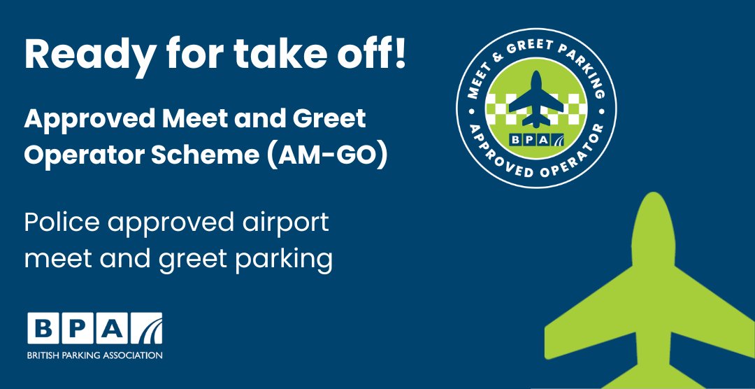 Accept no substitutes! #AMGO is the only police-approved scheme of its type, raising standards in #MeetandGreet airport parking and providing real confidence for consumers #bpa #parking #airports #beyondparking #standards #community #approvedmeetandgreetparking