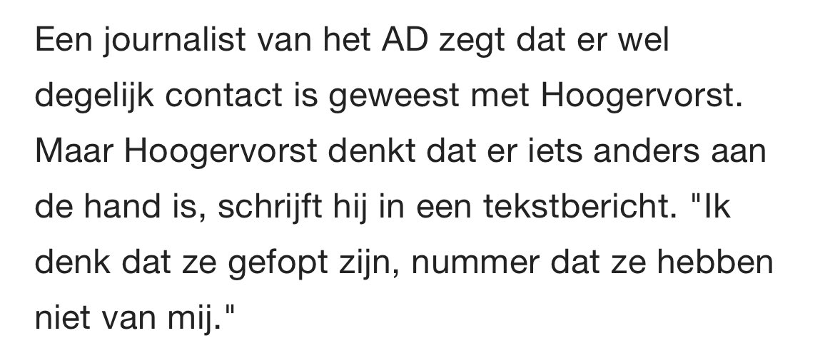 Dit is een beetje de offline versie van ‘mijn account was gehackt’