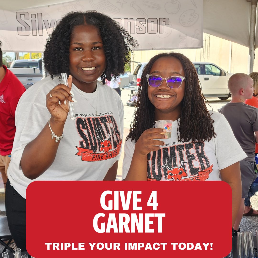 Ready to see your giving multiply? Donate today to the Raymond L. High Memorial Endowed Scholarship and your gift will be matched 2x! #give4garnet #uscsumter #foreverfireant give4garnet.sc.edu/giving-day/796…