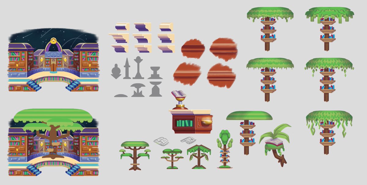 World's Edge is an interdimensional library set in the outer stratosphere of Macaroon in #PennysBigBreakaway

Inspiration came from many sources including imagery of extraordinary archival and reading rooms worldwide, but also of wooden block playsets, like Bauspiel! - <a href="/TomFryPWG/">Tom Fry</a>
