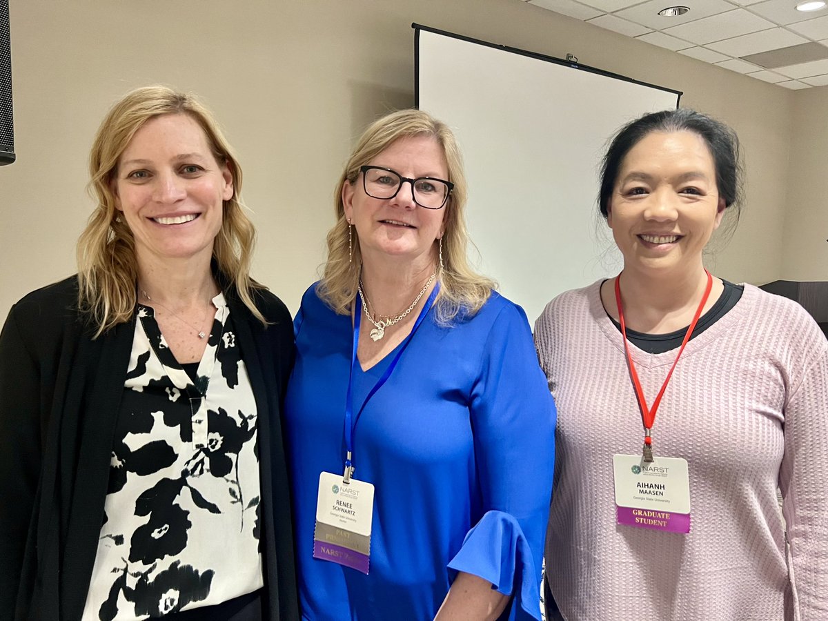 Dr. Renee Schwartz (@schwartz_renee) on Twitter photo It’s been another great NARST conference! I’m so glad to present with my colleagues Judith Kiernan Sweeney Lederman, Valarie Akerson, and Lynn Selina! Also presented with great grad students Emily Catherine, Heidi Turcotte, and Aihanh Maasen. #narst24 <a href="/gsucehd/">College of Education & Human Development</a> #sciencedivas It’s been another great NARST conference! I’m so glad to present with my colleagues Judith Kiernan Sweeney Lederman, Valarie Akerson, and Lynn Selina! Also presented with great grad students Emily Catherine, Heidi Turcotte, and Aihanh Maasen. #narst24 <a href="/gsucehd/">College of Education & Human Development</a> #sciencedivas