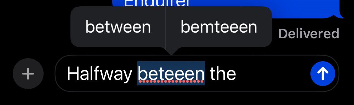 schneidan's tweet photo. Apparently autocorrect is just making up words now? cc: @Apple https://t.co/O81UBiMpwH