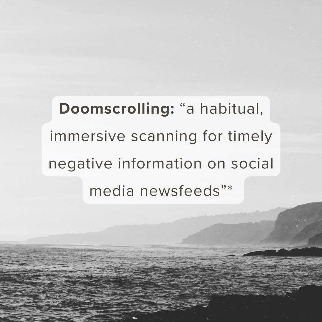 CrisisCXNs's tweet image. Do you find yourself unable to break away from negative news online? It’s difficult to manage the balance between wanting to stay aware and taking care of your mental health. When the world feels overwhelming—call us! Our lines are open. 1/2

#MentalHealth #Doomscrolling
