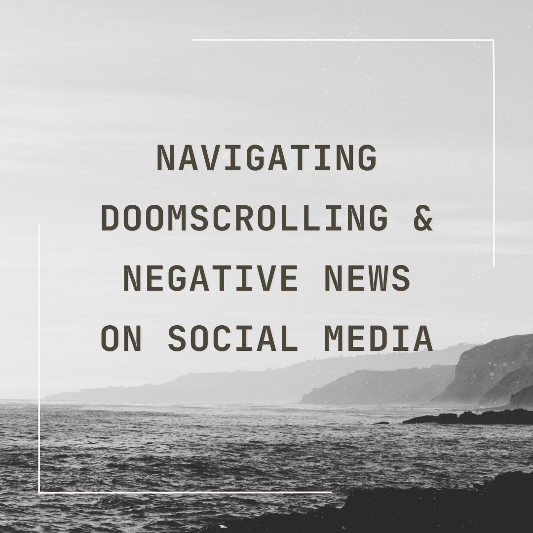 CrisisCXNs's tweet image. Do you find yourself unable to break away from negative news online? It’s difficult to manage the balance between wanting to stay aware and taking care of your mental health. When the world feels overwhelming—call us! Our lines are open. 1/2

#MentalHealth #Doomscrolling