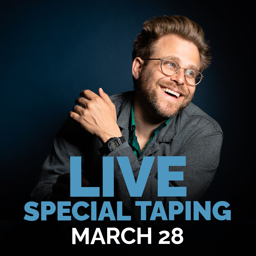 Are you a fan of @adamconover? Will you be in Glendale on March 28th? If so, great news: Adam will be doing two LIVE special tapings that evening, and you can get tickets now (use promo code 'FriendsofAdam') 🎟️Get 'em here: 1iota.com/show/1691/adam…