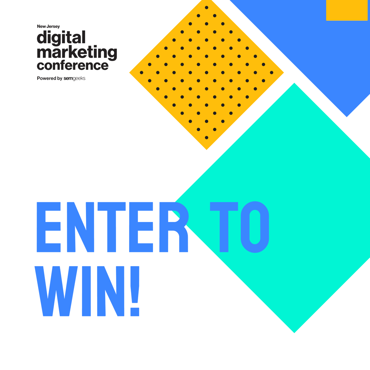 NJDMConf's tweet photo. Don't miss your chance to win a ticket to #NJDMC! Join us on June 13th at Monmouth University's Pollak Theatre.

Enter here: https://t.co/DvoCEPTdOO 

#DigitalMarketing #Conference #SaveTheDate #NJDMC5 https://t.co/ZnVjh6WHJY