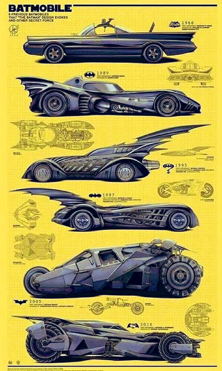 MeetAngell's tweet photo. Which is your favorite??? @Batman @DCOfficial #thebatmobile https://t.co/gRrmOElHcz