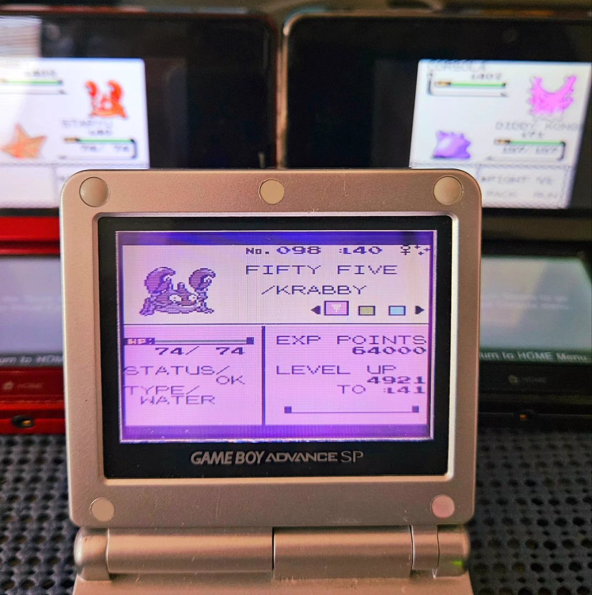 ShiningDanny1's tweet photo. #pokemoncrystal #crystalversion #shiny #shinypokemon #shinykrabby #gen2 #fullodds #shinyhunt #fishingencounters #gsc #crystalversion #phase #gen2shiny #krabby #dailykrab https://t.co/5AO8USKy2Z