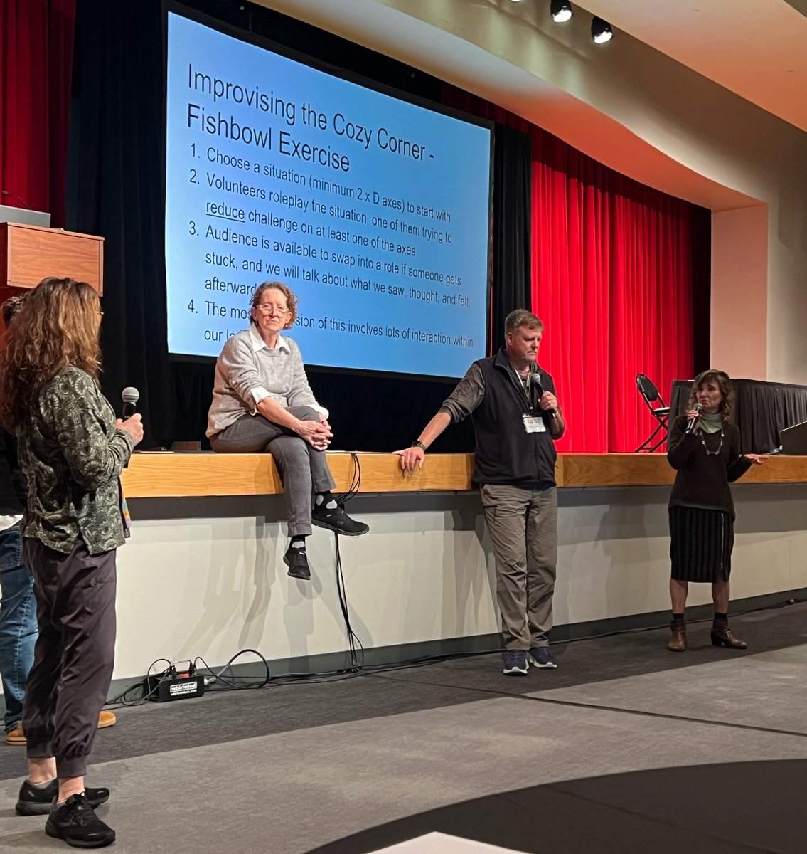 PositiveDev's tweet image. Last week's @dirfloortime conference was an exciting time for our team! @Dr_JennieT summed it up well: "We were able to connect as humans &amp;amp; to really experience our mission in action. I’m not sure there’s anything more wonderful than that." 💜 Here's a sneak peek of #TeamPD!