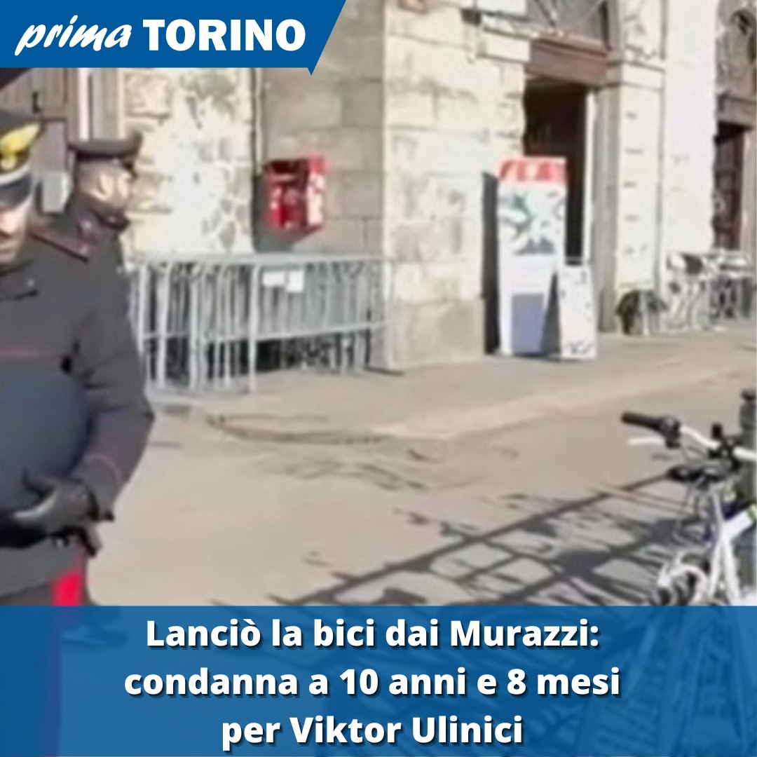 LINK: primatorino.it/cronaca/bici-d…

#Cronaca
#Torino
#Bici
#Murazzi
#MurazzidelPo
#MauroGlorioso
#BabyGang
#Condanna