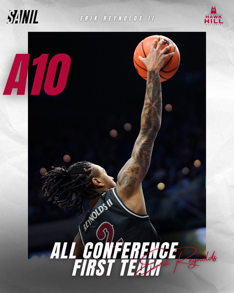 Let’s keep the awards rolling‼️ 

Congratulations to @YOO_duece on being named to the A10 All-Conference First Team👏🏼

Never a doubt. #THWND