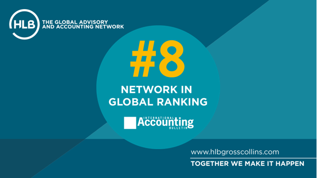 HLB International continues to climb in global ranking.  As the #8 global network, we continue to expand our reach and serve clients throughout the world with the highest standards of excellence.