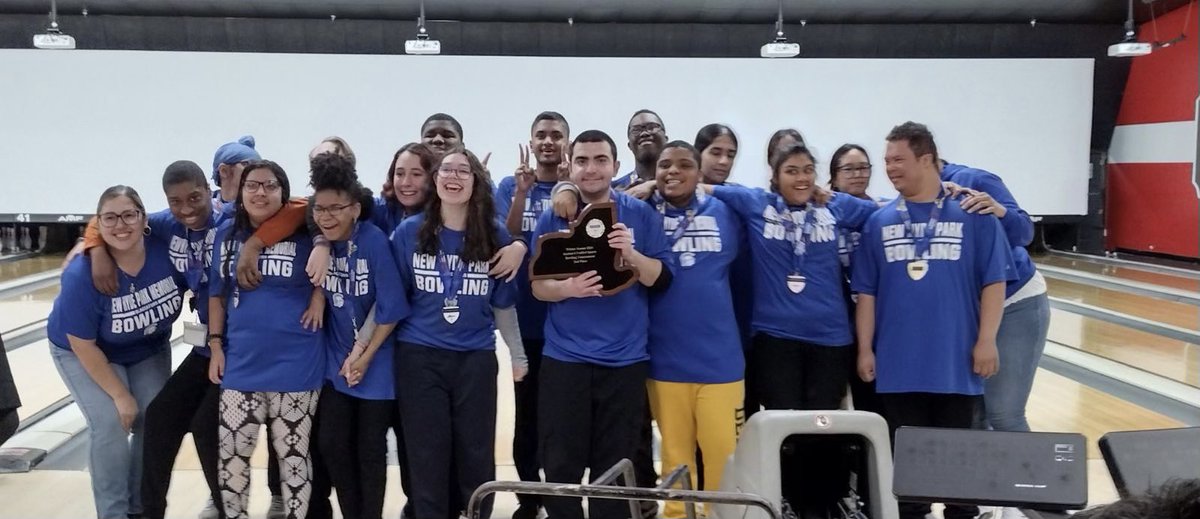 Congratulations to our Gladiator Unified Bowling team as they participated in the Section VIII Unified Bowling culminating tournament. The Gladiators had a GREAT time coming in 2nd place in Division 2. Great job! @nhpgladiators @SpecOlympicsNY @UnifiedSportsNY