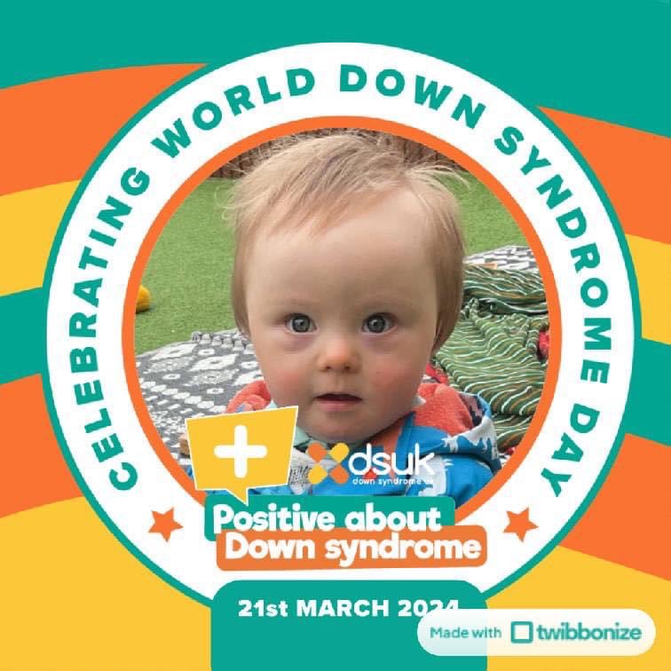 #PositiveAboutDownsSyndrome
#BabyAidan You are amazing… and  we are so proud of you!🧡💛💚🧡
#WorldDownsSyndromeDay