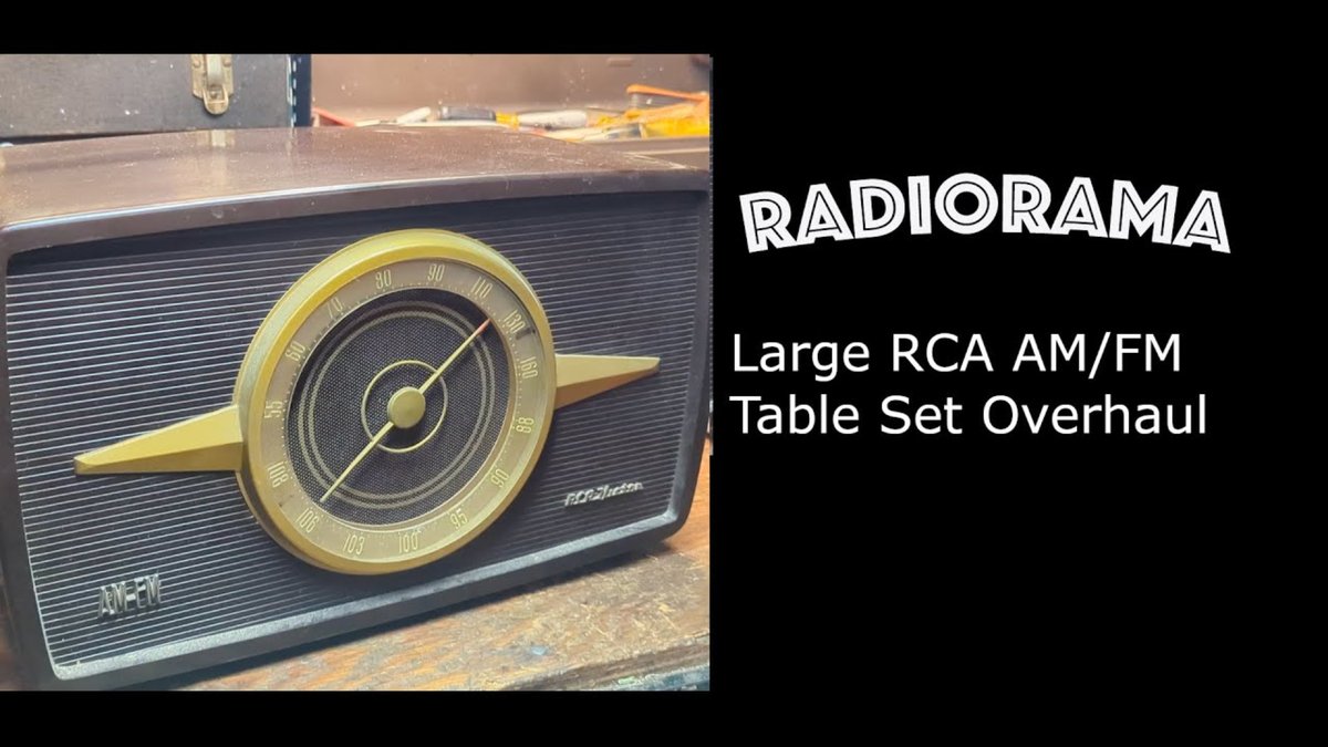 OhmsLaw78's tweet image. Great big RCA AM/FM table set youtu.be/drlKjZg_NQ0?si… via @YouTube 
#Tech #Electronics #ElectronicsRepair #VintageElectronics #Radio #RadioElectronics #RadioRepair #VintageRadios #ElectronicsServicing #OldTimeRadio