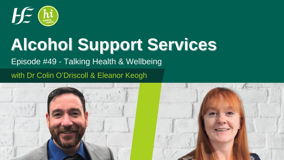 This week our #TalkingHealthandWellbeing Podcast hears from two colleagues working to support people with their alcohol issues through the Limerick Integrated Alcohol Service. Great insights into a challenging issue: open.spotify.com/episode/008Xo1…
