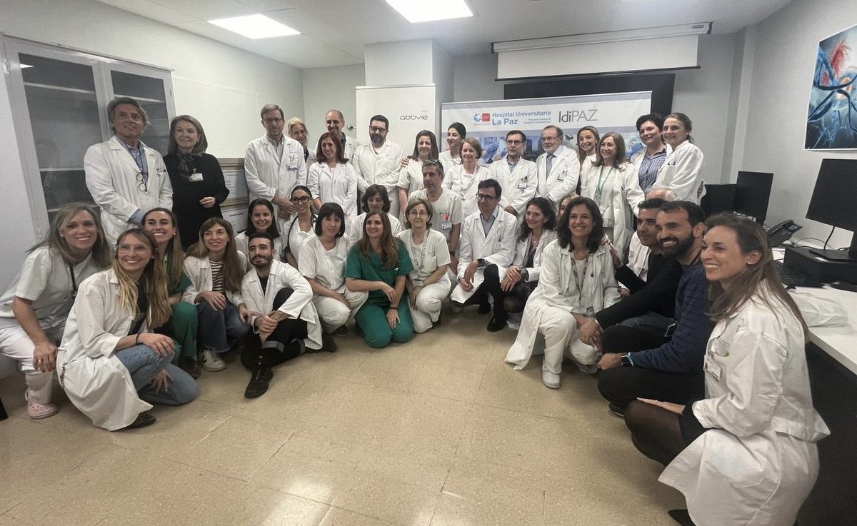 El #hospitalLaPaz inaugura su Unidad Multidisciplinar de Patología Inmunomediada (UMPI). Trabajo de equipo y generosidad de todos para una asistencia compartida centrada en el paciente.