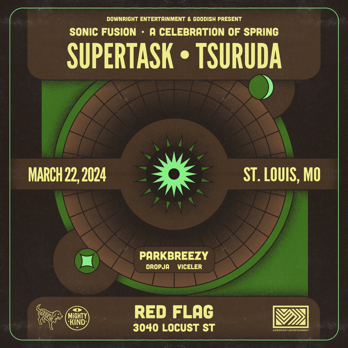 our first show of the year is this friday AND the weather is looking NICE. spring has sprung here in the lou 😌