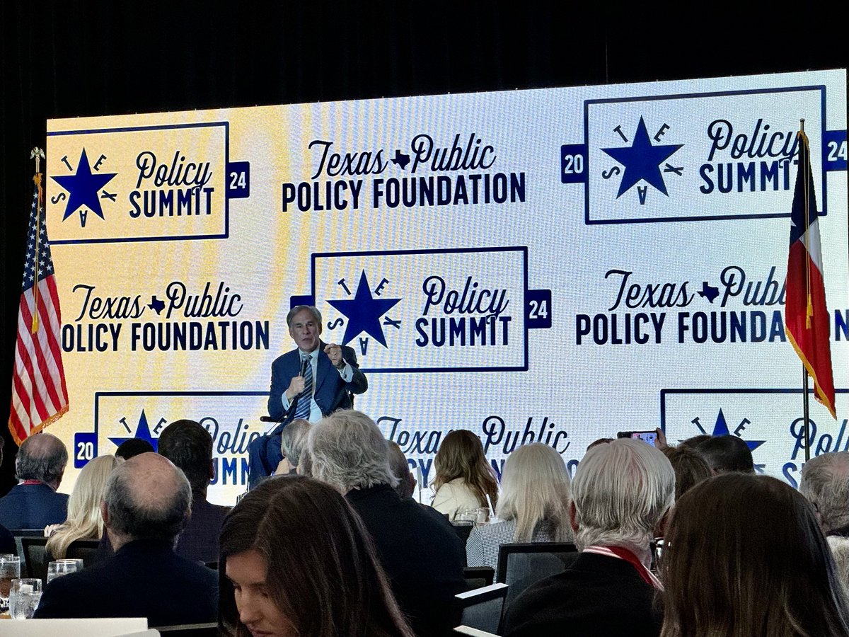 @GregAbbott_TX “Death Star bill puts a Death Star to kill California-style regulations by local governments in Texas,” says @GregAbbott_TX. #TexasPolicySummit #txlege @CreightonForTX @Burrows4TX @TPPF