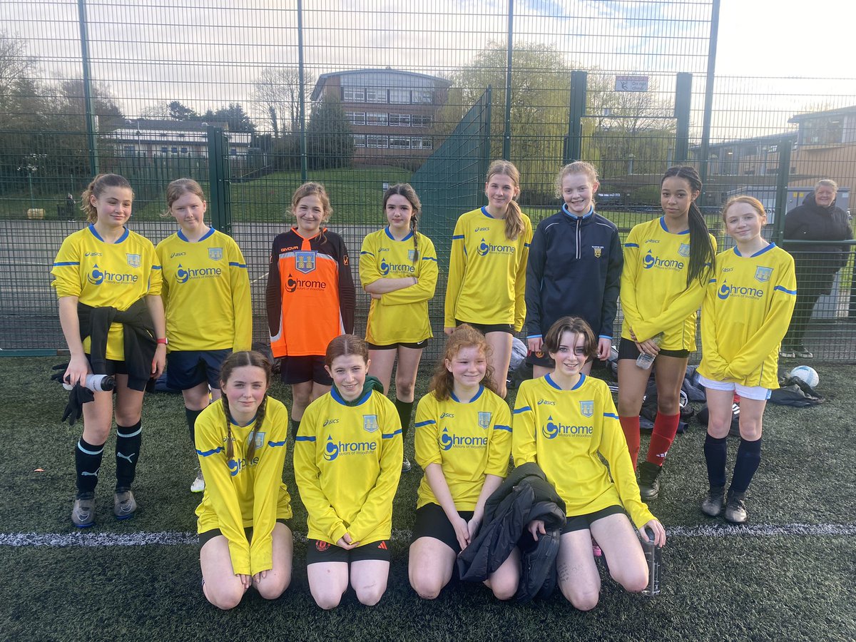 A very brave and determined performance from the year 9 team today. They worked well as a team and continued to work hard throughout. Well done on getting to the semi final ⚽️ POTM 🌟 Anna M