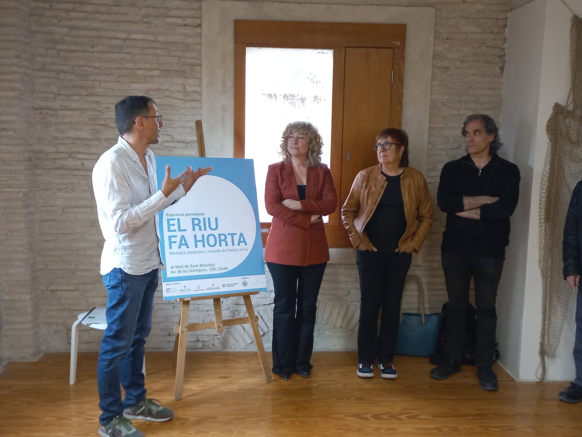 L'@ateneulleida ha fet donació al Museu de l'Aigua d'una sèrie d'objectes relacionats amb el riu, i que quedaran exposats de forma permanent al Molí de Sant Anastasi. Des del Consell de la Bordeta els hi agraïm.