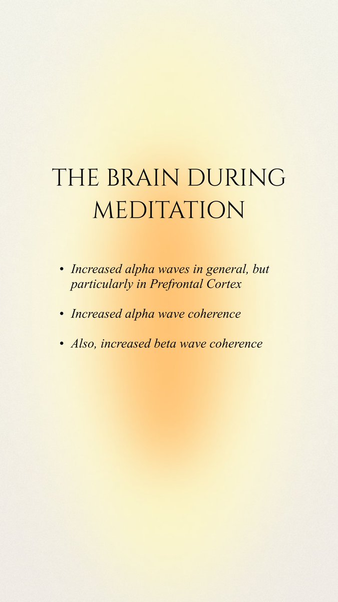 Good day!🌞
Did you know that as we begin to meditate, the first shift of consciousness we may encounter is called Transcendence?

This is the fourth stage of consciousness, beyond sleeping, waking, and dreaming.

#TheGrowthofConsciousness #MeditationJourney #TransformativePower