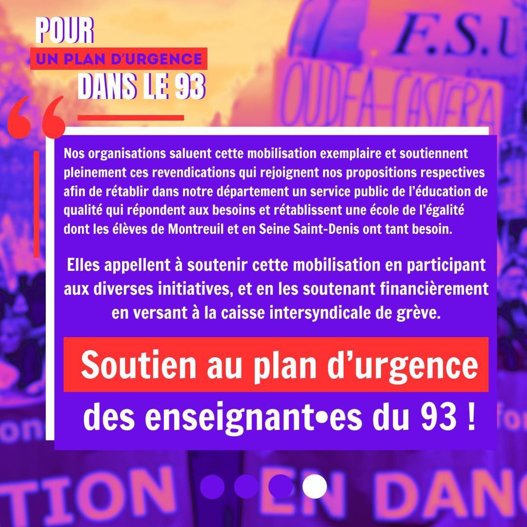 #Montreuil #éducation #planDurgence93