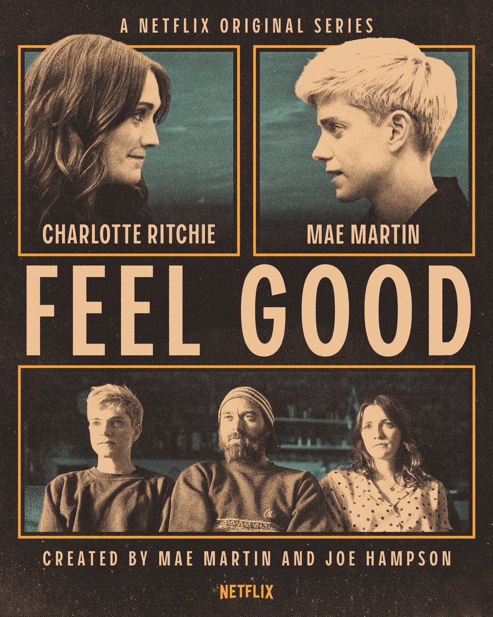 Four years (and one day) since Feel Good came out. What. A. Show. 🌹🌽

#FeelGood #FeelGoodNetflix #MaeMartin #JoeHampson #CharlotteRitchie #PhilBurgers